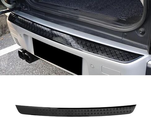 Rear Bumper ABS Black Body Anti-Scratch Protection Cover Trim Kit Compatible with 2020-2025 Land Rover Defender 110 130 Decoration Armor Sticker Trim Exterior Accessories in Kuwait