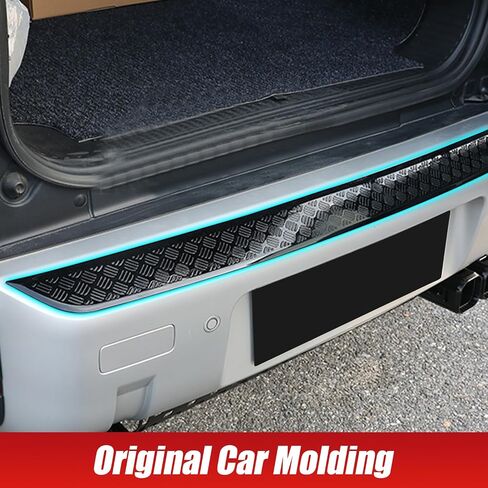 Rear Bumper ABS Black Body Anti-Scratch Protection Cover Trim Kit Compatible with 2020-2025 Land Rover Defender 110 130 Decoration Armor Sticker Trim Exterior Accessories in Kuwait