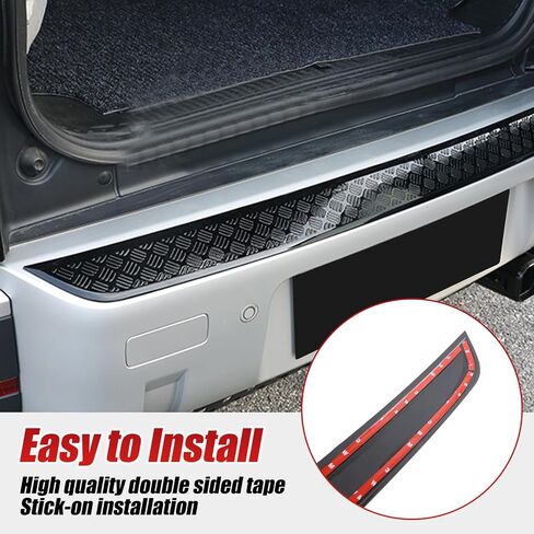 Rear Bumper ABS Black Body Anti-Scratch Protection Cover Trim Kit Compatible with 2020-2025 Land Rover Defender 110 130 Decoration Armor Sticker Trim Exterior Accessories in Kuwait