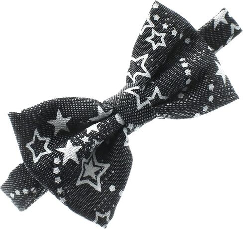Printed Denim Adjustable Pre-Tied Bow Ties in Kuwait