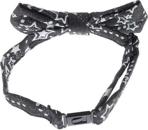 Printed Denim Adjustable Pre-Tied Bow Ties in Kuwait