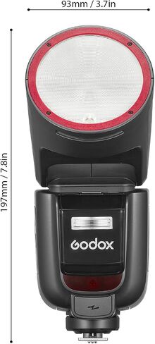 Godox V860III-C Camera Flash Light Wireless TTL Transmitter/Receiver Speedlite GN60 1/8000s HSS Built-in 2.4G Wireless X System Replacement for Canon 1DX/5D Mark III/5D Mark II Cameras in Saudi Arabia