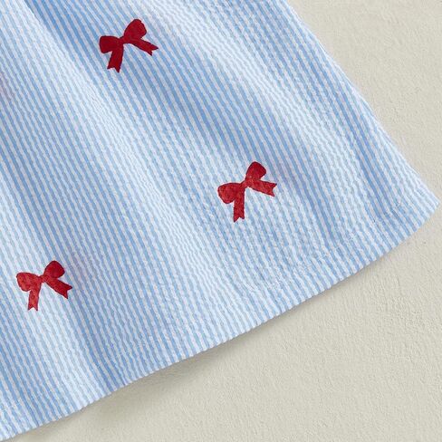 Baby Girl Easter Outfit Smocked Romper Dress Rabbit Embroidery Short Puff Sleeves Bodysuit Jumpsuit Spring Clothes in Kuwait