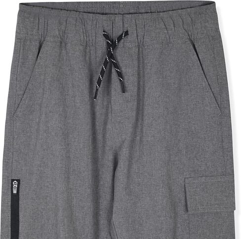 2 Pack Boys Hybrid Jogger Pants - Lightweight Skateboard Pants for Boys - 2 Pack Boys Jogger Pants in Saudi Arabia