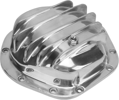 Aluminum Differential Cover, Lightweight Polished Design, Easy Install, Front Rear for Dana 44 F ‑ 100, Truck, Bronco (Polished) in Kuwait