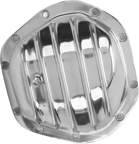 Aluminum Differential Cover, Lightweight Polished Design, Easy Install, Front Rear for Dana 44 F ‑ 100, Truck, Bronco (Polished) in Kuwait