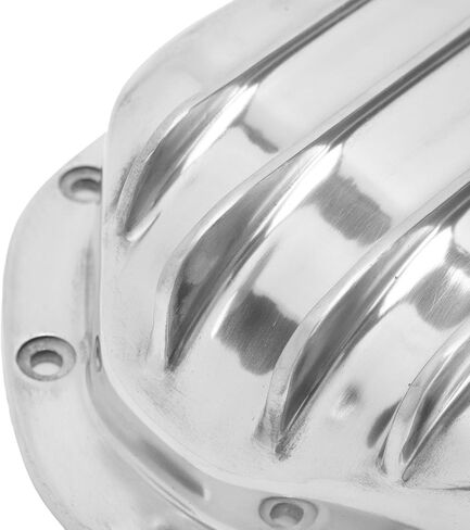 Aluminum Differential Cover, Lightweight Polished Design, Easy Install, Front Rear for Dana 44 F ‑ 100, Truck, Bronco (Polished) in Kuwait