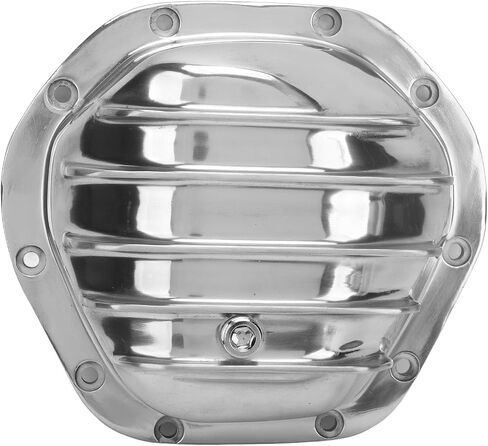 Aluminum Differential Cover, Lightweight Polished Design, Easy Install, Front Rear for Dana 44 F ‑ 100, Truck, Bronco (Polished) in Kuwait