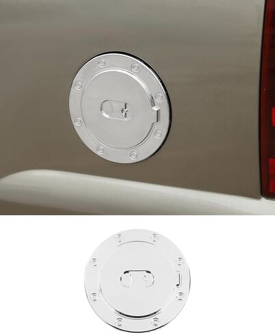 Chrome Fuel Filler Gas Door Cover Fit for 1999-2006 Chevy Silverado Tahoe Suburban Avalanche GMC Sierra Yukon in Kuwait