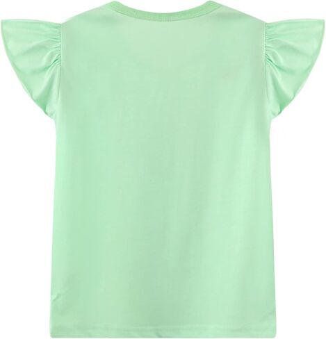 Hileelnag Girls 'Tees Short Sleeve Cotton Disual Dragle Thirts Easter Summer Tops 3Packs in Saudi Arabia