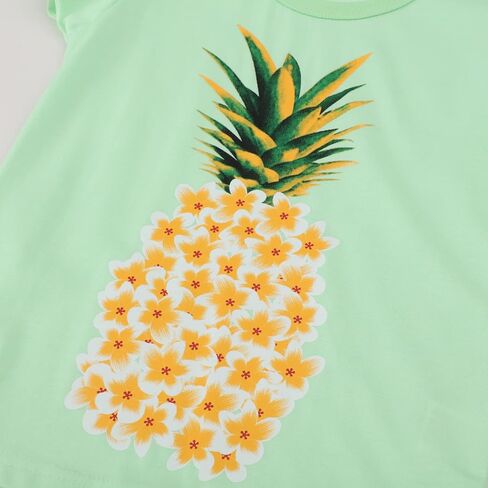 Hileelnag Girls 'Tees Short Sleeve Cotton Disual Dragle Thirts Easter Summer Tops 3Packs in Saudi Arabia