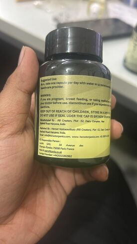 Organic Shatavari Root 500mg (Asparagus racemosus) Menstrual Cramp Relief, Menopause Support, and Women's Health | 120 Capsules | Hormonal Balance Support in Kuwait