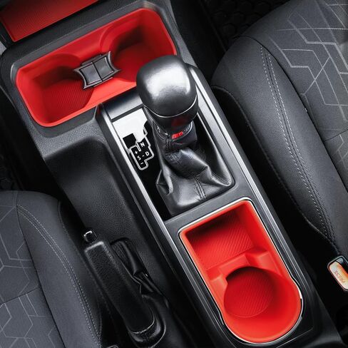 Interior Silicone Liner Insert Custom Fit for Tacoma 2024 2025, Interior Silicone Pads Kits for Tacoma Gen 4th, Silicone Organizer Tray for Tacoma - for Tacoma Double Cab only - Fully Covered in Saudi Arabia