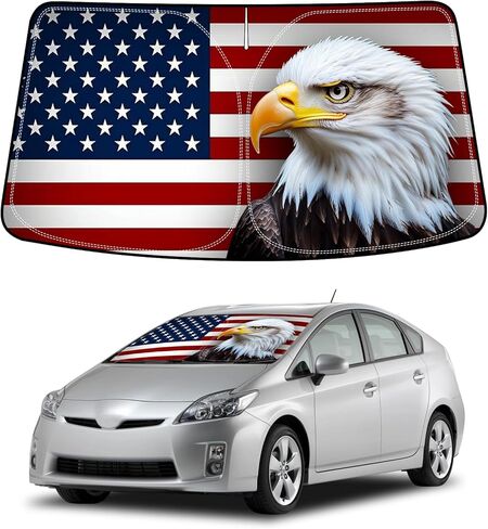مظلة الشمس للزجاج الأمامي من Bestview لعام 2016-2023 Toyo-ta Prius Hatchback، مظلة النافذة الأمامية، حاجب الشمس الواقي من الأشعة فوق البنفسجية، الحرارة، قابلة للطي بطبقتين 210T in Kuwait