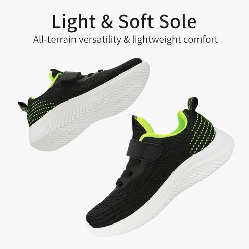 Apawwa Boys Girls Sneakers Lightweight Sneaker for boy Kids Breathable Tennis Shoes for Toddler/Little Kids/Big Kids in Saudi Arabia