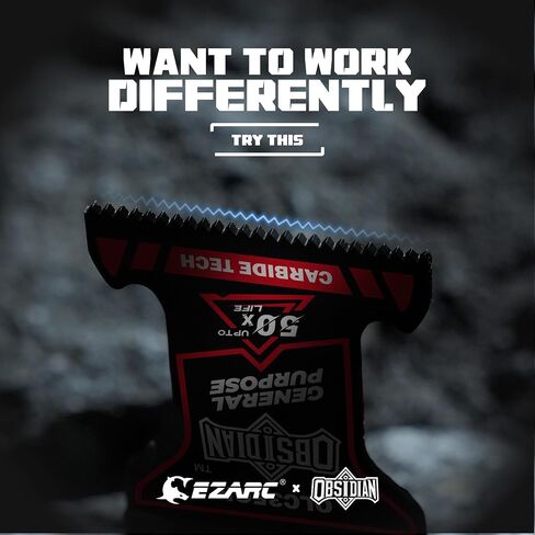 Ezarc sbostidian carbide تذبذب شفرات المنشار ، شفرات الأدوات المتعددة ، إطلاق سريع للمعادن الصلبة ، الأظافر ، البراغي والمسامير ، 3 عبوات in Kuwait