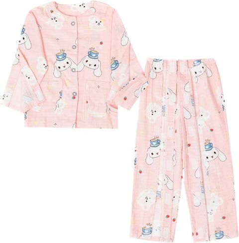 Adaptive Clothing for Children Long Sleeve Cotton Tear Away Full Opening Bedridden Patient Clothing in Kuwait