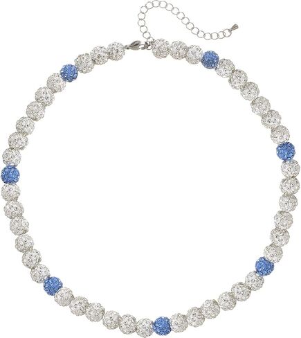 Baseball Necklace - Glitter Bling Clay Beaded Ice Collection Necklace for Men Boys Cool Gifts for Baseball Players Lovers in Saudi Arabia