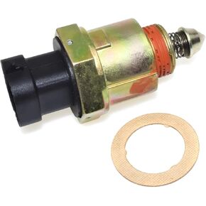 حقن حقن الوقود ، صمام التحكم في الهواء في الوقود IAC1000 متوافق مع Oldsmobile Pontiac Buick Firenza 82-97 Chevrolet GMC Jaguar Land Rover Part#17089062 ، 17111281 ، 17111286