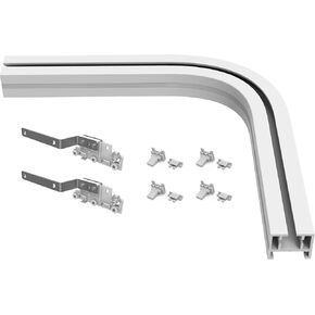 Quoya QL600/AT5810 Smart Electric Track- Mileuminium 1x 90 Degree Set (لا يعمل مع طراز QL500)