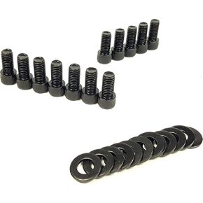 SBF Valve Cover Cover Bolt Kit Bolts متوافقة مع كتلة صغيرة فورد 260 289 302 351W 5.0L