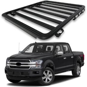 ECCPP Car Roof Platform Compatible with 2015-2023 for Ford for F-150 Black Rooftop Cargobar Carrier