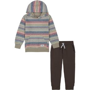 Quiksilver Boys 2pc مجموعة الصوف بانت