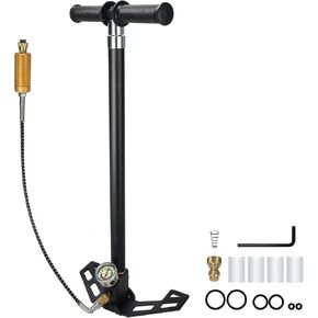 مضخة يدوية PCP 4500pa 4500psi ، مضخة يدوية من أربع مراحل ، مضخة يدوية عالية الضغط ، من الفولاذ المقاوم للصدأ ، مناسبة لمدافع هواء PCP ، مدافع كرة الطلاء ، خزانات غاز HPA ، تضخم إطارات الدراجات المختلفة