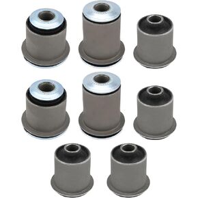 Front Upper & Lower Control Arm Bushing Kit Compatible with Toyota Sequoia 2001-2007, Toyota Tundra 2000-2006, Replacement for 48632-34010 48654-34010 48655-34010- 8PCS