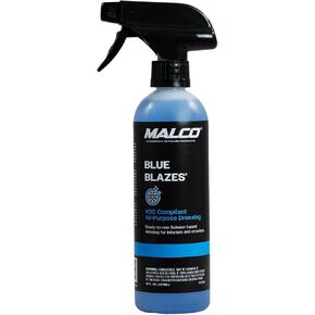 Malco Blue Blazes VOC Compliant All-In-One Car Conditioner – Protects & Preserves Leather, Rubber, Plastic, & Vinyl Surfaces/Produces a Durable, High-Gloss Shine/Pleasant Fragrance/16 Oz. (127216)