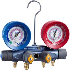 46014 Brute II A2L Manifold with 3-1/8-inch Gauges