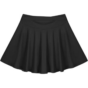 Hotfiary Girls Skorts Tennis Skirts Pleated Athletic Flowy Shorts Pocket Cooling High Waist Golf Cheer Running Sports Skort