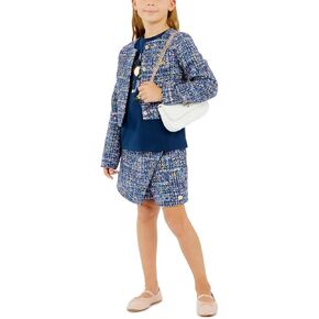 GUESS Girls' Tweed Mini Skort