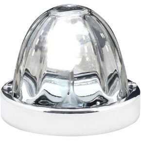 GG Grand General 92433 Stainless Steel Clear Watermelon Glass Lens Kit for #1156, Bulb not Included