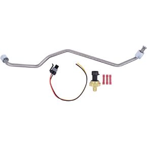 MOTOKU Exhaust Back Pressure EBP Tube Pipe Sensor w/Wire Harness for Ford 7.3L Diesel F-250 F-350 Super Duty Excursion E-350 1999-2003