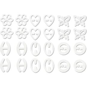 24 Pcs Bra Clips to Make Racerback, Strap Clip for to Hide Straps Adjustable