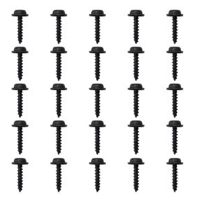 25 Pcs GM 7 mm Interior, Exterior, Splash Shield, Engine Bay, Trim Screws,#8 M4.2-1.41 Fits Chevrolet, Buick, Oldsmobile, Pontiac, Cadillac, GMC Trucks, A | B | C | D | E | F | G | H | J | X | Y Body