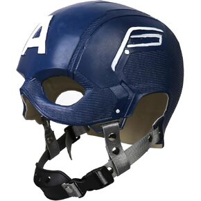 Captain Cosplay Helment Movie Latex Mask Assume Halloween Props Assume