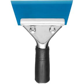 HARFINGTON Squeegee 5 Inch Length Auto Water Blade Shower Squeegee with Non-Slip Handle for Car Windshield Window Cleaner Glass, Blue