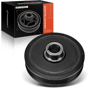 A-Premium Engine Harmonic Balancer Crankshaft Pulley Compatible with Ford Five Hundred, Freestyle & Mercury Montego, 2005 2006 2007, 3.0L