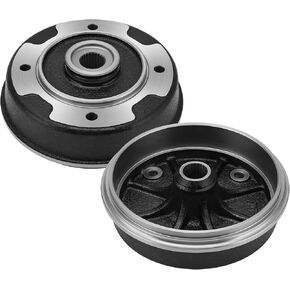 M MATI Rear Hub Wheel Brake Drum 2PCS for Kawasaki Mule Mule 550 KAF300 1997-2004 500 KAF300 1991-1995 Mule 520 KAF300 2000-2001 41038-1239