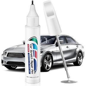 2-In-1 Touch Up Paint for Cars,Car Paint Touch Up Pen for Deep Scratches,Car Scratch Repair Pen Auto Scratch Remover for Quick and Easy Fix,Quick Drying-Long Lasting Adhension (Black)