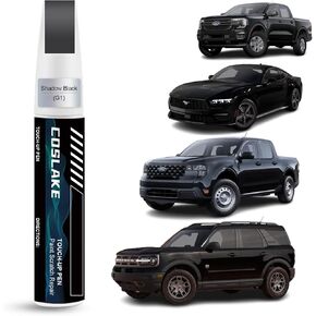 Car Touch Up Paint(Shadow Black(G1)) for Ford, Car Paint Scratch Repair Kit, Quick & Easy Solution to Repair, 2 in 1 Scratch Remover Pen with 2PCS Disposable Micro Applicators