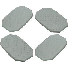4pcs أوراق الينبخ الينبخ الخلفية منصات الإدراج الأسود لفورد F-150 2015-2020 استبدال fl3z-5586-b