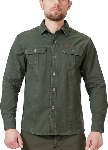 Men’s Outdoor Long Sleeve Shirt - Lightweight, Breathable, Quick-Dry, UV Protection in Saudi Arabia