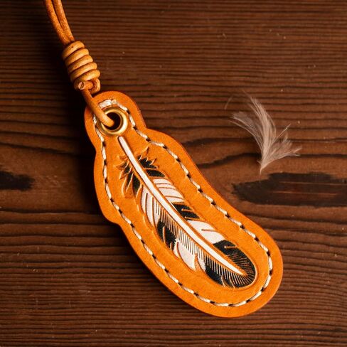 Keychain Charms, Hanging Bag Charms for Purses Backpacks Keys Handmade Genuine Leather Cute Keyring for Women in Saudi Arabia