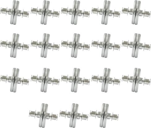 Hitefu 6 Pairs Curtain Magnets Closure, Strong Magnetic Clips for Indoor Outdoor Curtains, Prevent Light Leaking, Heavy Duty Curtain Weights Magnets Windproof Stop Protect Splash Clips (0.98inch) in Saudi Arabia