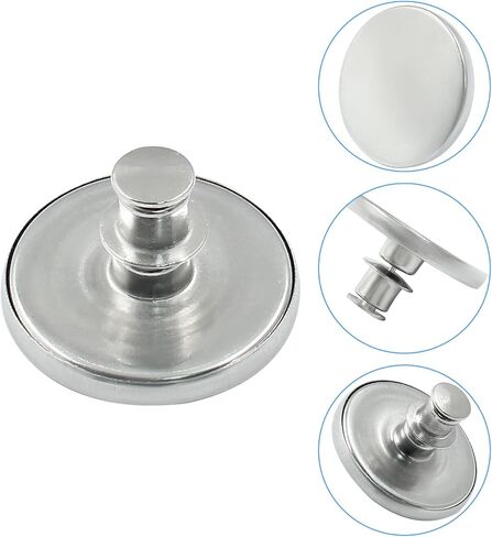 Hitefu 6 Pairs Curtain Magnets Closure, Strong Magnetic Clips for Indoor Outdoor Curtains, Prevent Light Leaking, Heavy Duty Curtain Weights Magnets Windproof Stop Protect Splash Clips (0.98inch) in Saudi Arabia