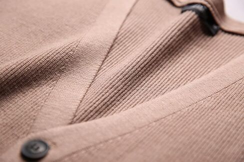 Men's Sweater Vest V-Neck Sleeveless Cardigan Loose Button up Knitted Fall Winter Heavy Knitwear with Pockets S~5XL in Saudi Arabia