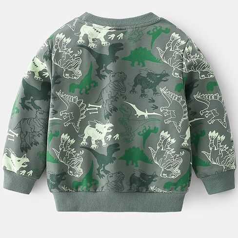 Toddler Boys Clothes Sets Kids Printed Sweatshirt and Pants Set Spring Fall Outfits in Saudi Arabia
